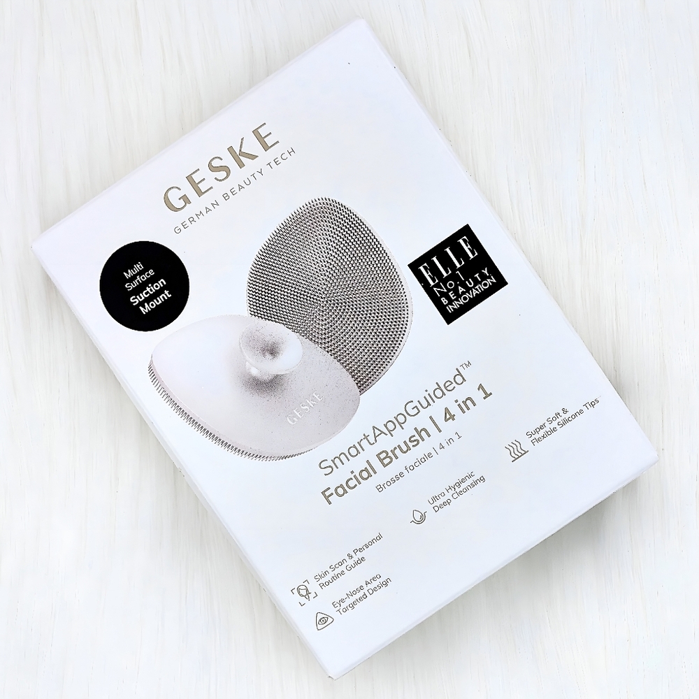 🔴 GESKE Smart App Guided 4 in 1 Facial Brush